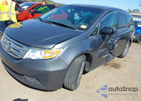 2012 Honda Odyssey Ex-L из США, поврежденный, VIN 5FNRL5H65CB089610